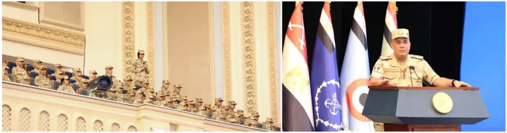 وزير الدفاع يلتقي كوادر وأطقم التمريض العسكري بالقوات المسلحة