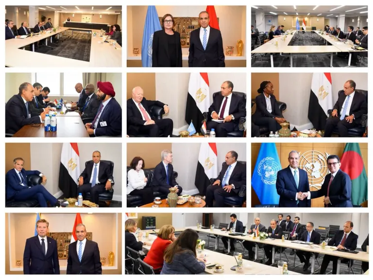 نشاط مكثف لوزير الخارجية خلال الجمعية العامة للأمم المتحدة: حضور مصري فاعل على الساحة متعددة الأطراف