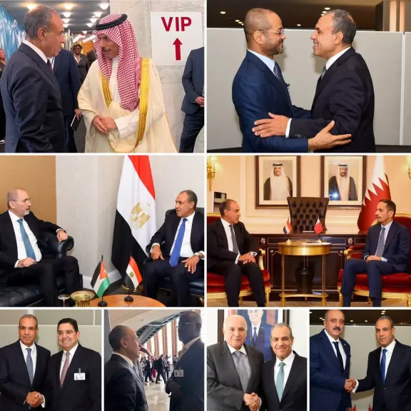 نشاط مكثف لوزير الخارجية خلال الجمعية العامة للأمم المتحدة: القضايا العربية