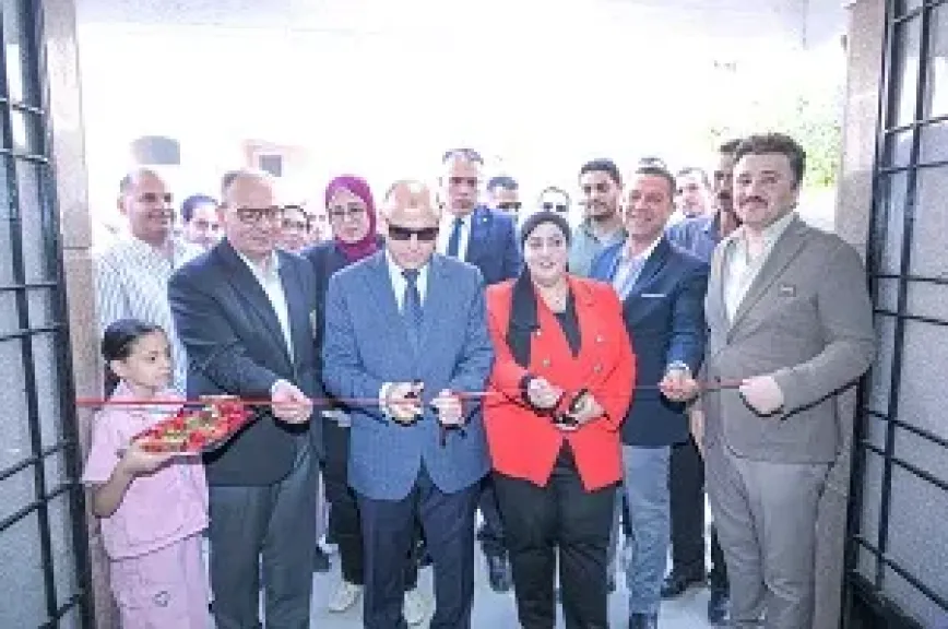 محافظ الغربية يفتتح وحدة طب الأسرة بقرية كفر الساحل