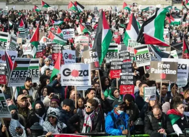 شرطة لندن: لا يمكننا منع تظاهرة مؤيدة لفلسطين في 7 أكتوبر