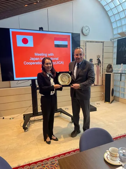 وزير التعليم العالي يلتقي قيادات الوكالة اليابانية للتعاون الدولي JICA