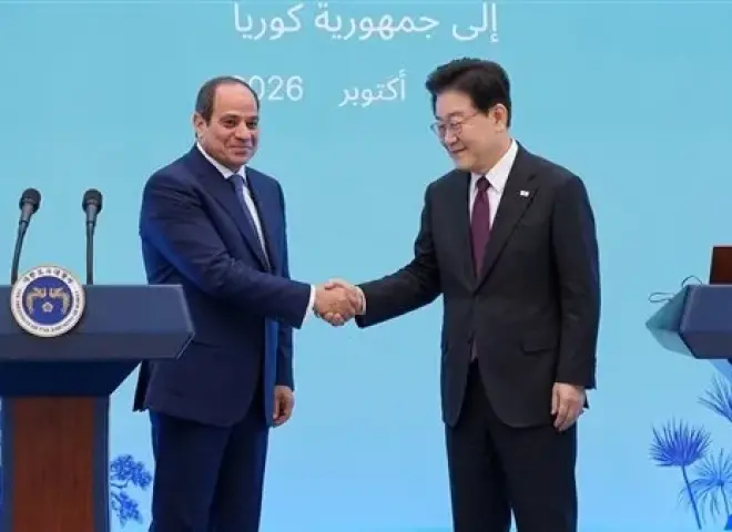 الرئيس السيسي: الإعلان عن الارتقاء بالعلاقات الثنائية مع سول إلى الشراكة الاستراتيجية