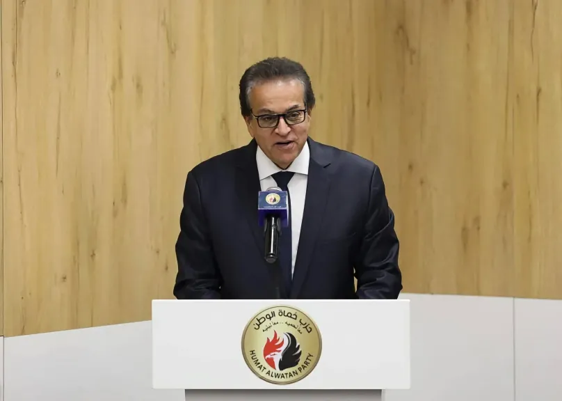 وزير الصحة يشهد توقيع بروتوكول تعاون مع حزب حماة الوطن لتنظيم قوافل طبية مجانية بمحافظات الجمهورية