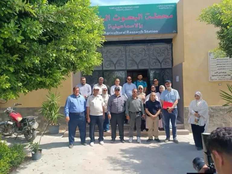 الزراعة: محطة البحوث الزراعية بالإسماعيلية تستقبل وفدا من جامعة النيل والوكالة الإسبانية للتعاون والتنمية
