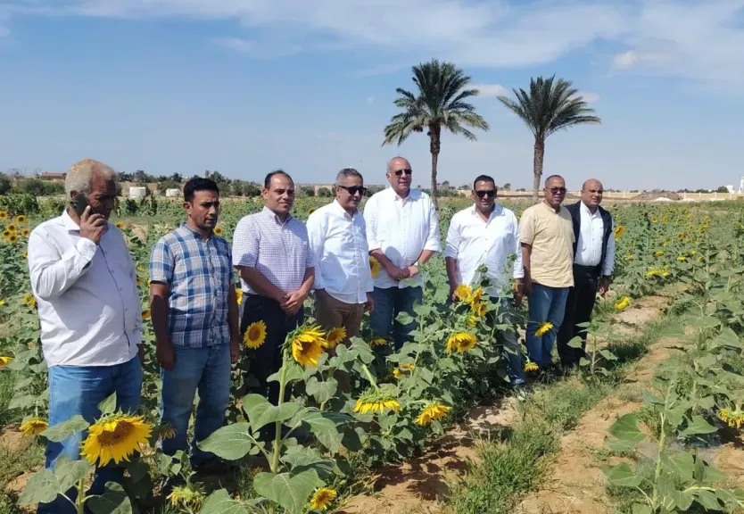 رئيس بحوث الصحراء يتفقد أنشطة مركز التنمية المستدامة لموارد جنوب سيناء برأس سدر