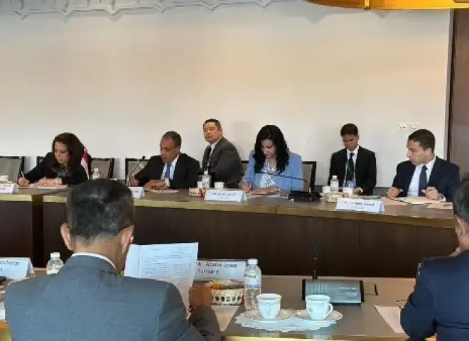 وزير الخارجية يبحث مع رئيس مجموعة الصداقة البرلمانية التايلاندية تعزيز العلاقات الاقتصادية والاستثمارية
