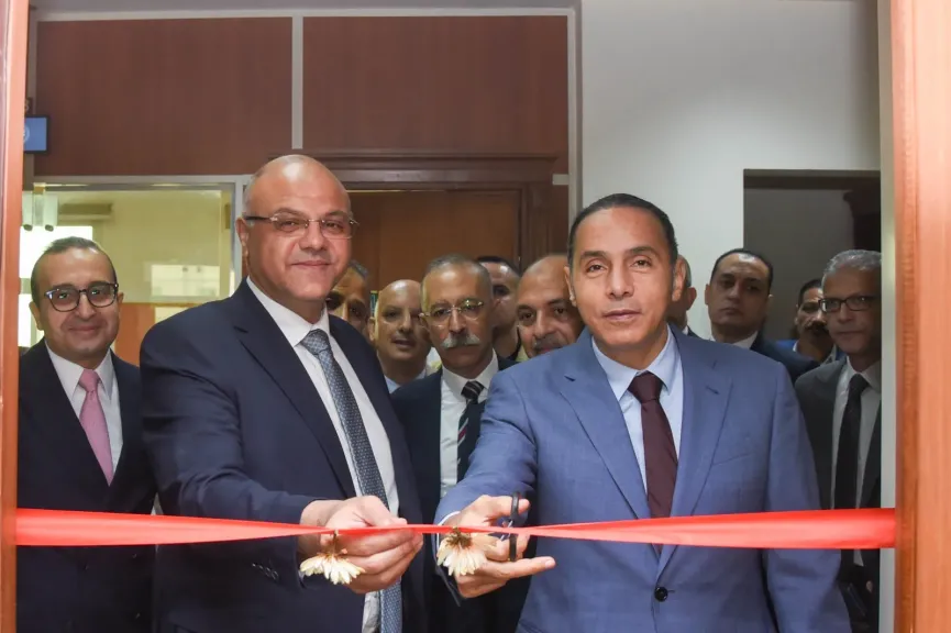 محافظ الإسكندرية ورئيس الهيئة العامة للرقابة المالية يشهدان افتتاح أول مكتب تمثيل للهيئة خارج القاهرة بالمنطقة الحرة بالعامرية