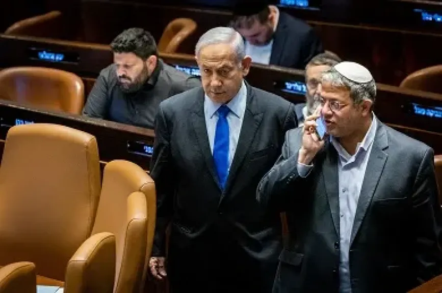 نتنياهو يتعهد بمنصب وزاري بارز لبن غفير في الحكومة المقبلة