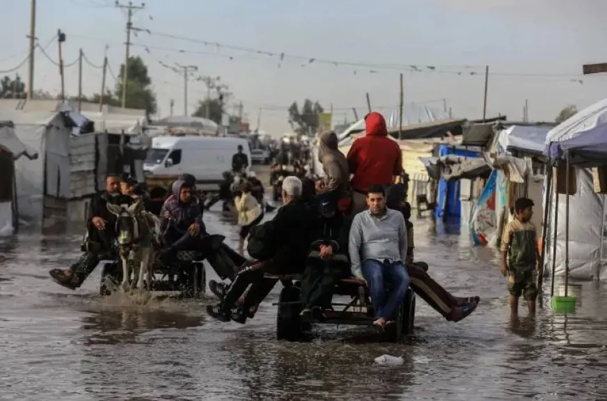 الأمم المتحدة: 950 ألف نازح بغزة يواجهون مخاطر الفيضانات خلال الشتاء