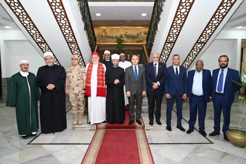 محافظ الغربية يستقبل وزير الأوقاف ومفتي الجمهورية الأسبق ورئيس الطرق الصوفية للمشاركة في احتفالية مولد السيد البدوي