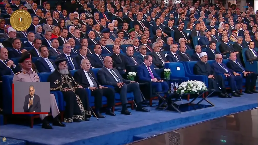 بحضور الرئيس عبد الفتاح السيسي..رئيس جامعة المنيا يشهد حفل ختام «منتدى مصر 2026»