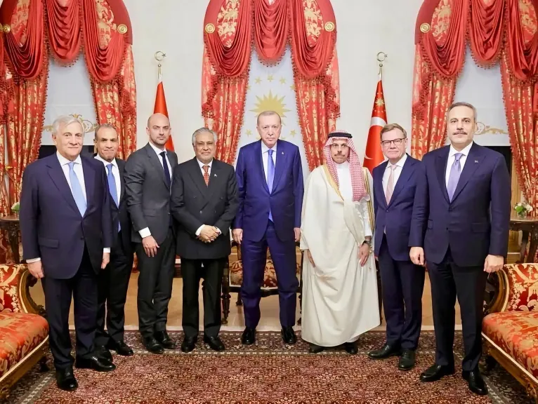 بتكليف من الرئيس.. وزير الخارجية يلتقي الرئيس التركي