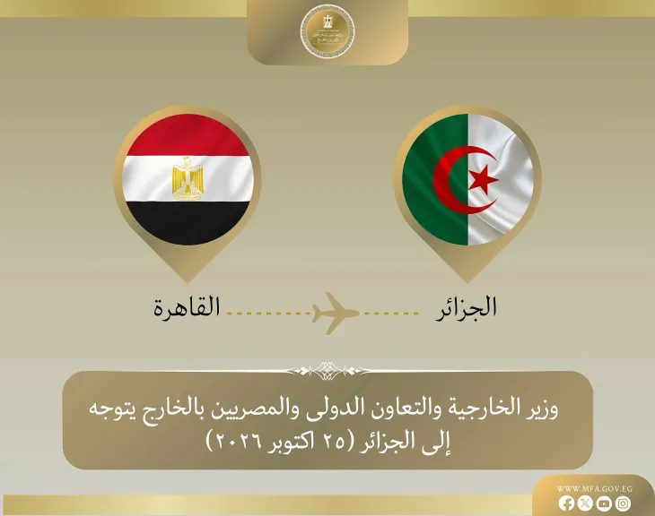 وزير الخارجية يتوجه إلى الجزائر لهذا السبب