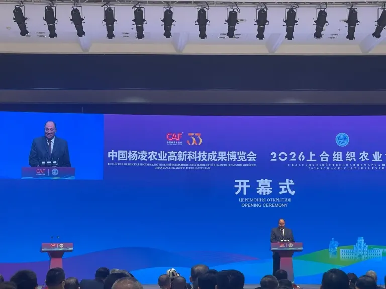 نائب وزير الزراعة يشارك في معرض منظمة شنغهاي للتعاون الزراعي بالصين لعام 2026