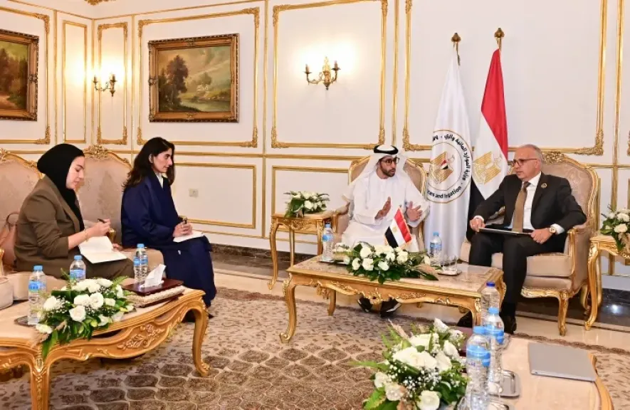 د. سويلم يلتقي مساعد وزير الخارجية الإماراتي لبحث تعزيز التعاون المشترك والاستعداد لمؤتمر الأمم المتحدة للمياه ٢٠٢٦
