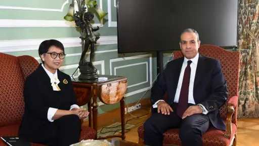 وزير الخارجية يلتقي مبعوثة الأمم المتحدة للمياه لبحث سبل تعزيز التعاون في قضايا المياه والتنمية المستدامة