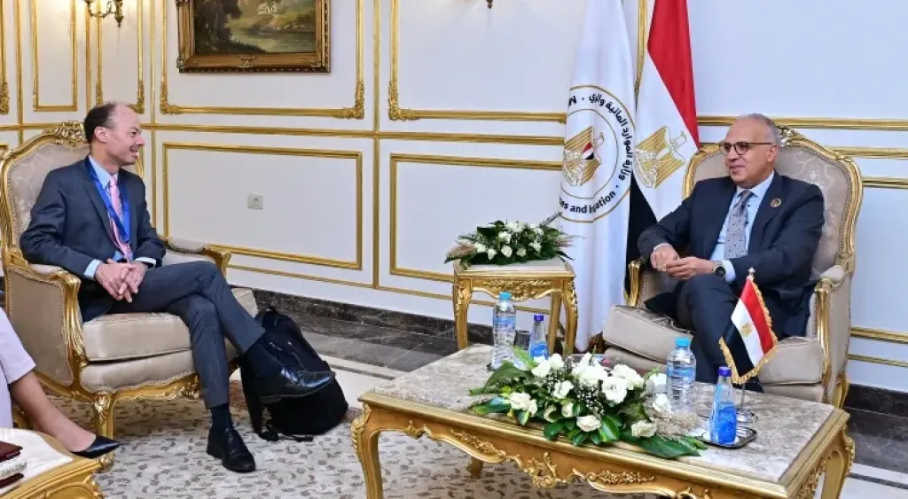 د. سويلم يلتقي مدير قطاع المياه بالبنك الدولي لبحث تعزيز التعاون ودعم مشروعات إدارة وتنمية الموارد المائية